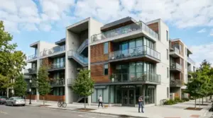 Modern multi-family residential